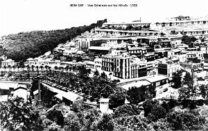 BENI-SAF - VUE GENERALE SUR LES HOTELS - 1956
